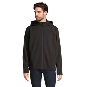 RACE HOODED MEN – Noir
