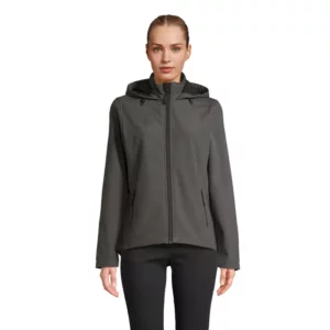 RACE HOODED WOMEN – Anthracite
